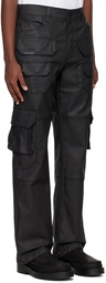 RtA Black Roman Cargo Pants