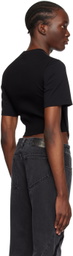 Dion Lee Black Corset T-Shirt