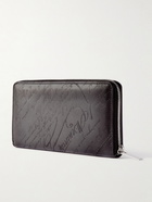 Berluti - Scritto Leather Zip-Around Wallet