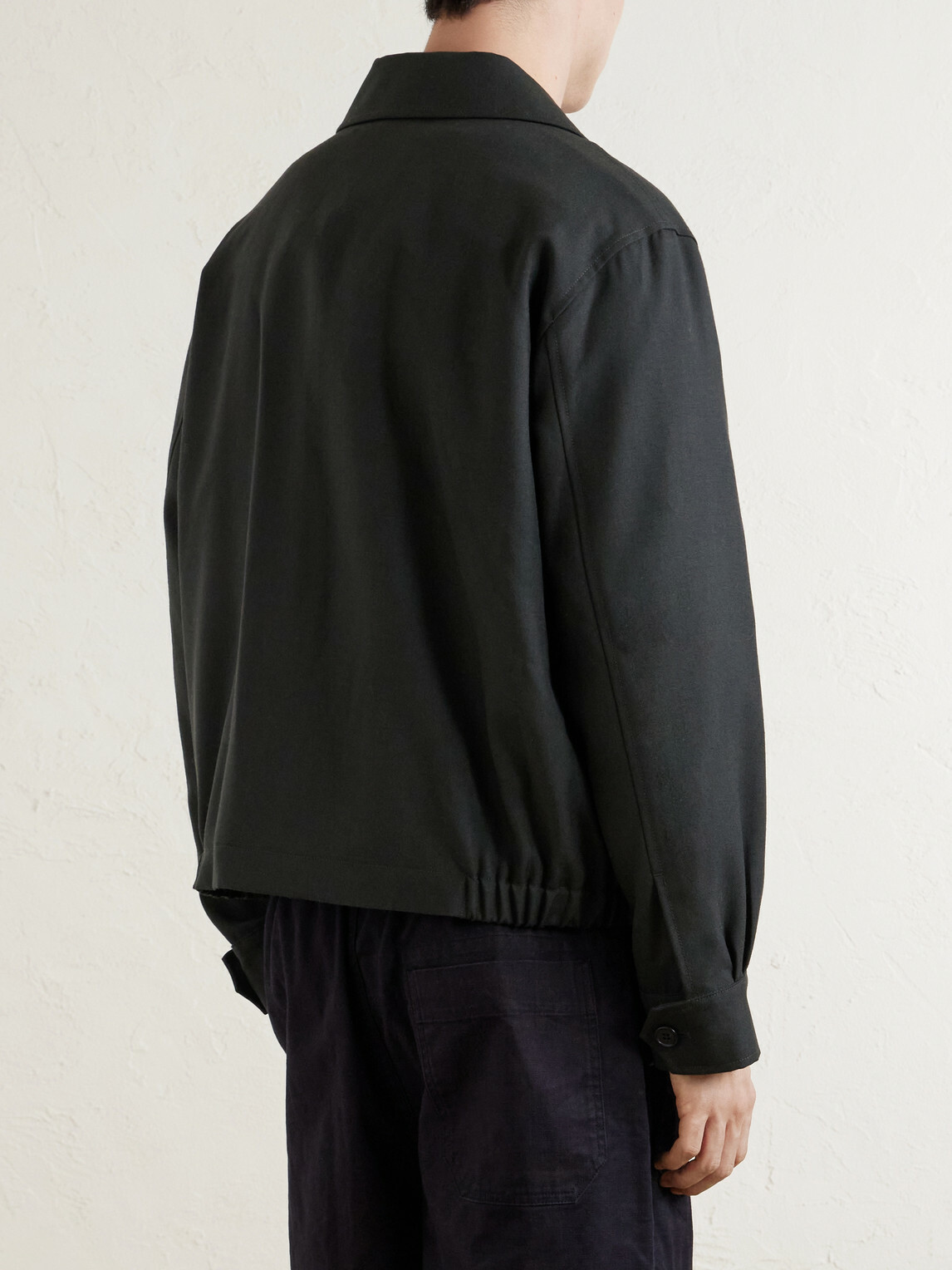 Margaret Howell - Virgin Wool Blouson Jacket - Black