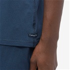 Calvin Klein Men's Short Sleeve Lounge Set in Blue