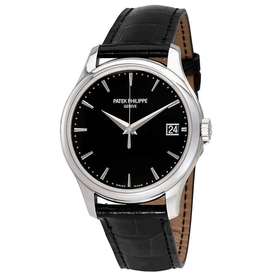 Patek Philippe Calatrava Automatic Black Dial Mens Watch 5227G-010