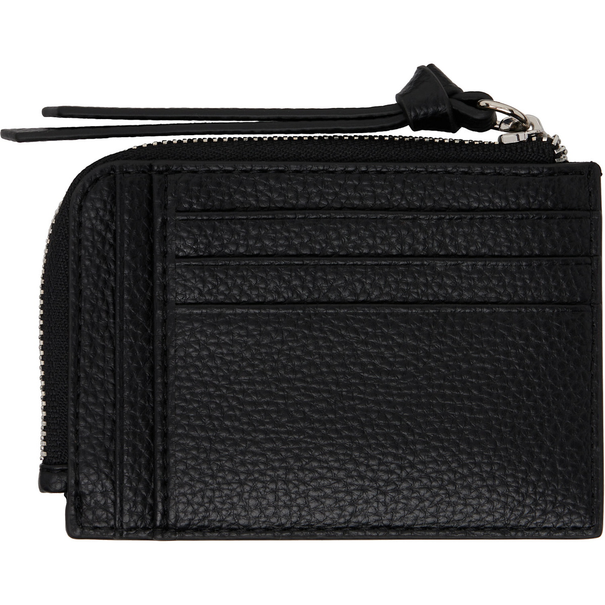 Vivienne Westwood Black Zip Card Holder