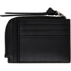 Vivienne Westwood Black Zip Card Holder