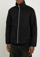 Wax London Killick Reversible Corduroy and Faux fur Jacket Black
