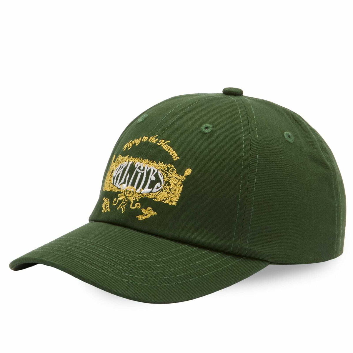 Palmes Men's Angels 6-Panel Cap in Dark Green 