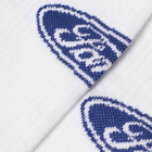 Sky High Farm Men's Farm Logo Socks in White