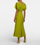 Victoria Beckham - Gathered midi dress