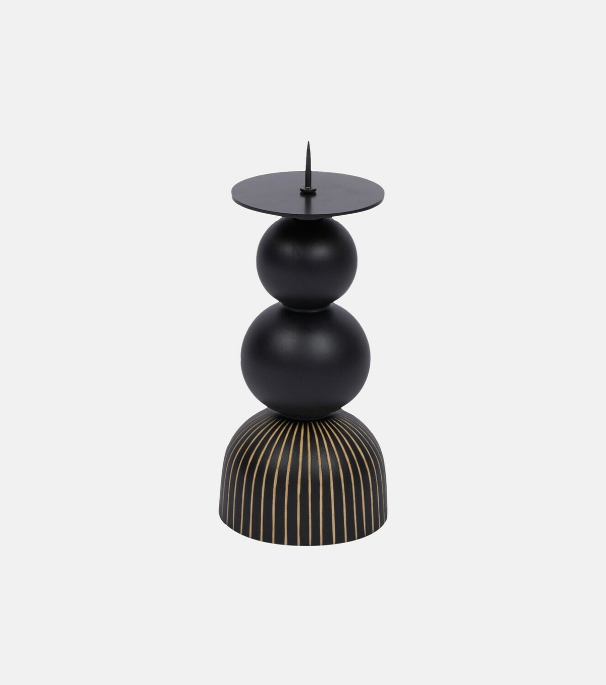Zanat Aurora Large wood candle holder by Ludovica and Roberto Palomba