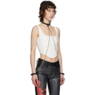 Fleet Ilya Black and Silver Slim Chain Collar and Cuffs Necklace