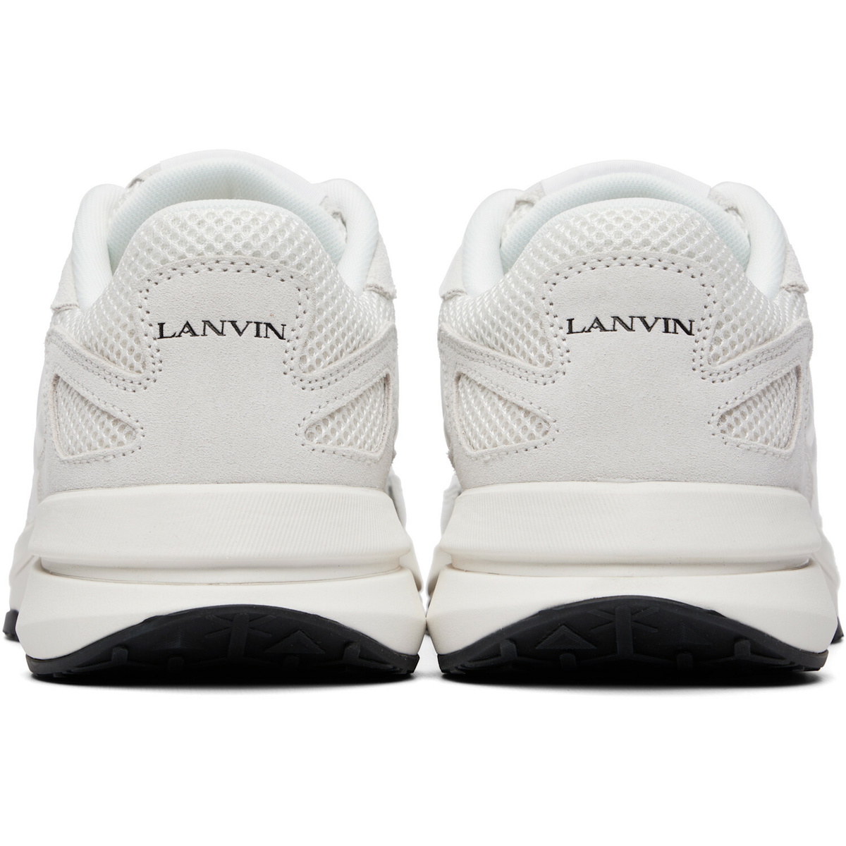 Lanvin Off-White JLA Mesh Sneakers