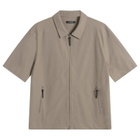 Hiking Patrol Men's Edge LT Softshell Technical Short Sleeve Shirt in Walnut