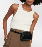 Staud Lennon Mini leather shoulder bag