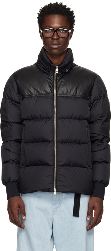 Photo: Moncler Black Bugrane Down Jacket