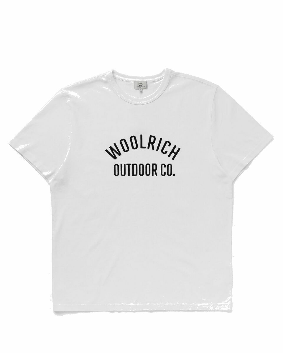 Photo: Woolrich Graphic Tee White - Mens - Shortsleeves