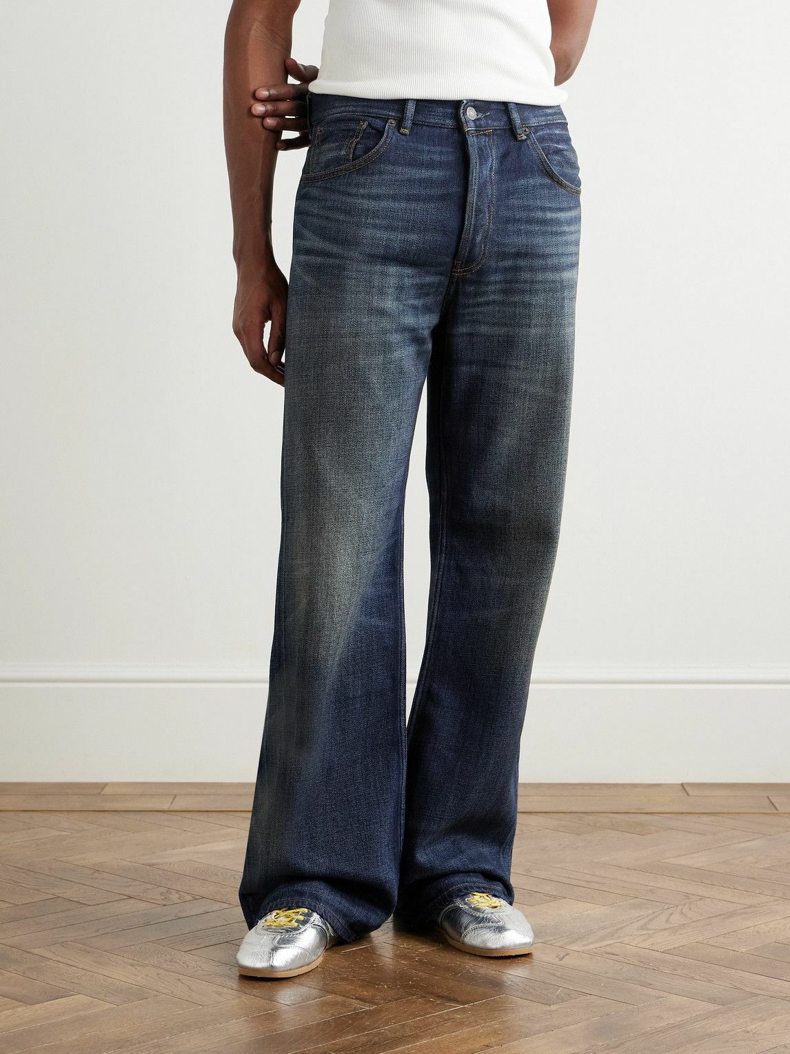 Acne Studios - 2021M Yoyogi Wide-Leg Jeans - Blue Acne Studios