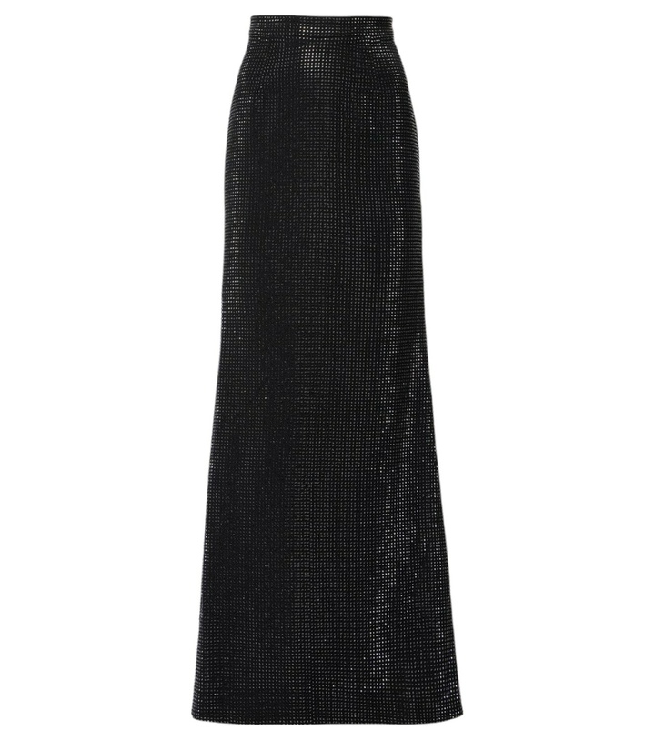 Photo: Roland Mouret Crystal-embellished maxi skirt