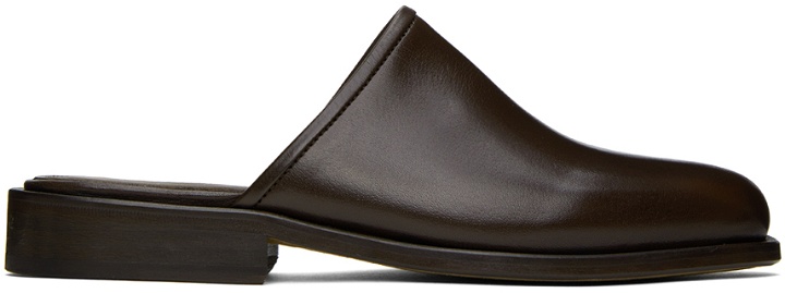 Photo: LEMAIRE Brown Square Mules