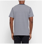 Norse Projects - Niels Striped Cotton-Jersey T-Shirt - Navy