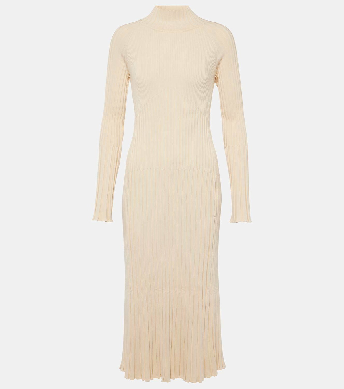 【Proenza Schouler】 Carmenリブニット high-neckミディドレス Proenza Schouler Carmen ribbed-knit high-neck midi dress