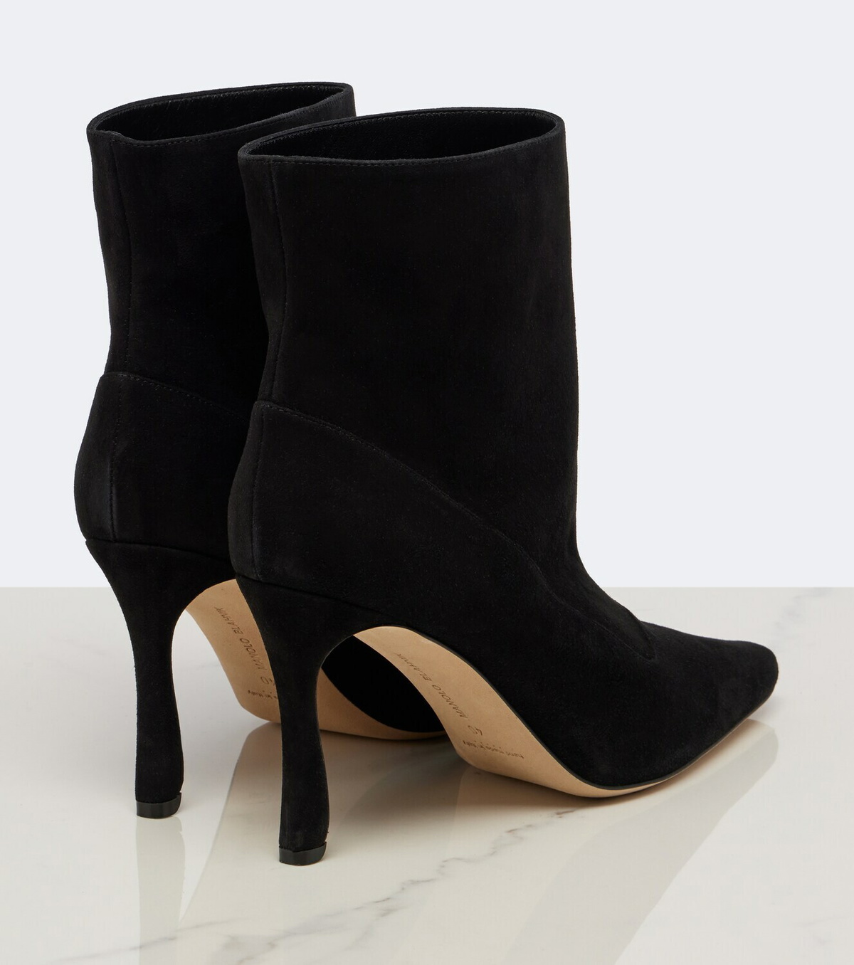 Manolo Blahnik Gostatu suede ankle boots