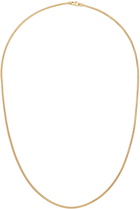 Tom Wood Gold Snake Chain Necklace