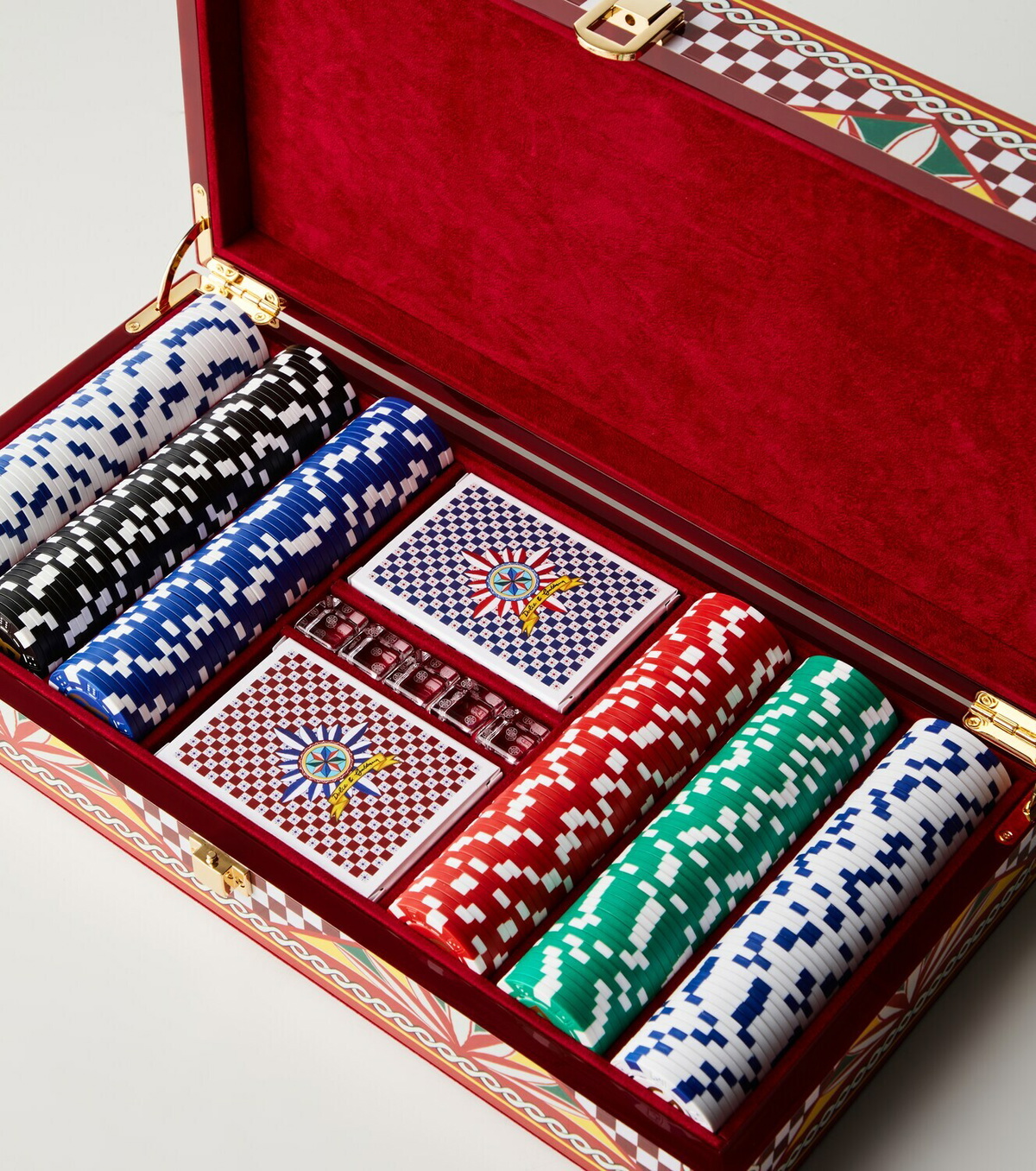 Dolce&Gabbana Casa Carretto poker set