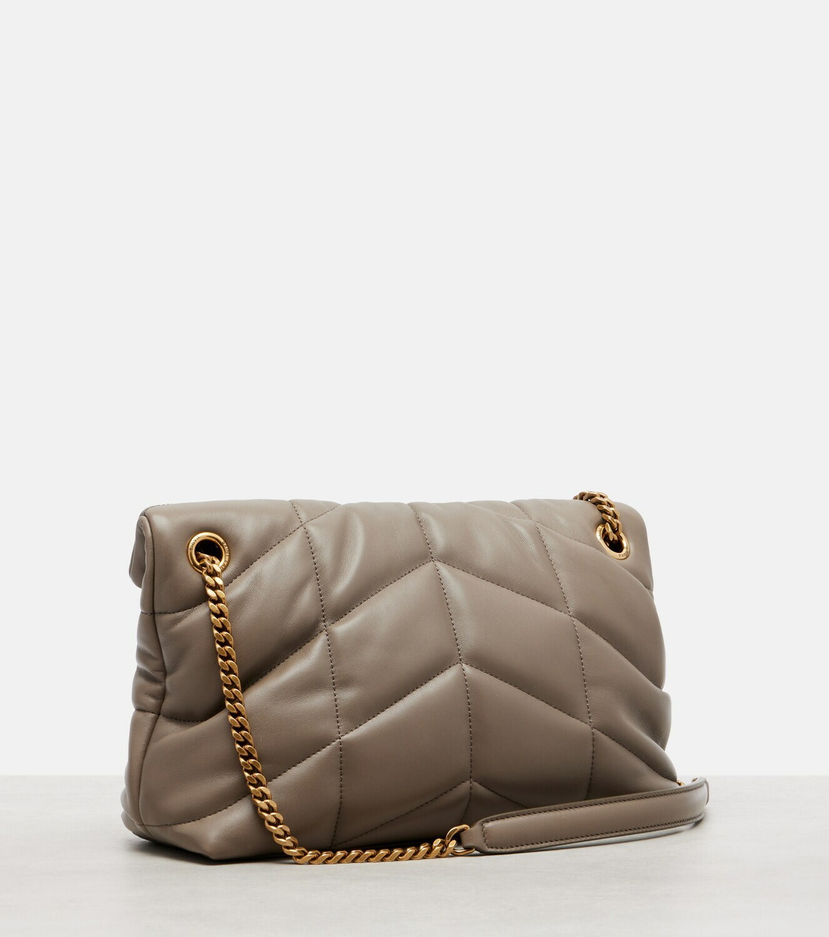 Saint Laurent Puffer Small quilted leather shoulder bag
