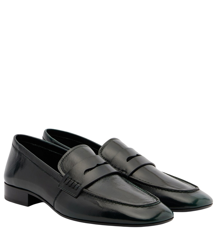 Photo: Dries Van Noten Patent leather penny loafers