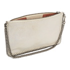 Stella McCartney Off-White Holographic Falabella Shoulder Bag