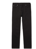 MAISON KITSUNÉ - Slim-Fit Stretch-Denim Jeans - Black - UK/US 30