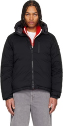 Canada Goose Black 'Black Label' Lodge Hooded Down Jacket