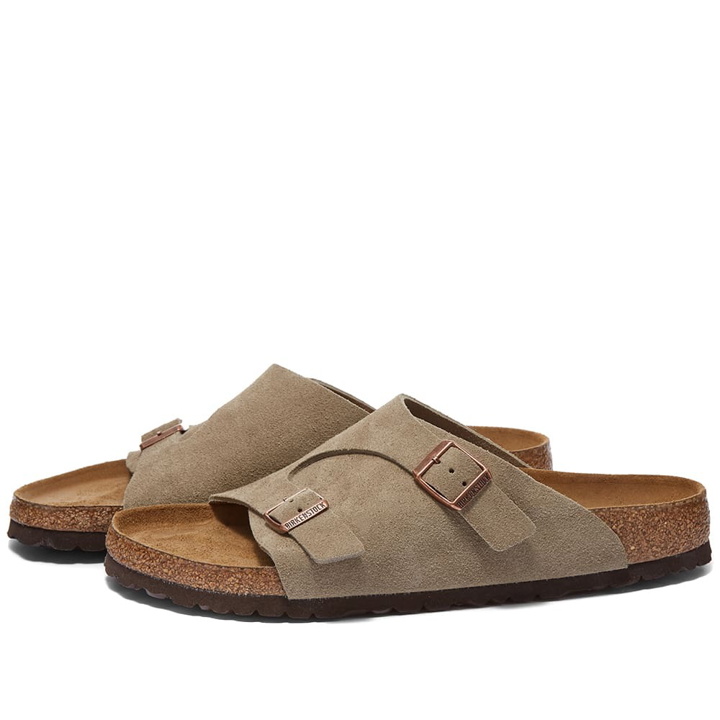 Photo: Birkenstock Zurich SFB in Taupe Suede