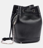 Roger Vivier Tres Vivier leather bucket bag