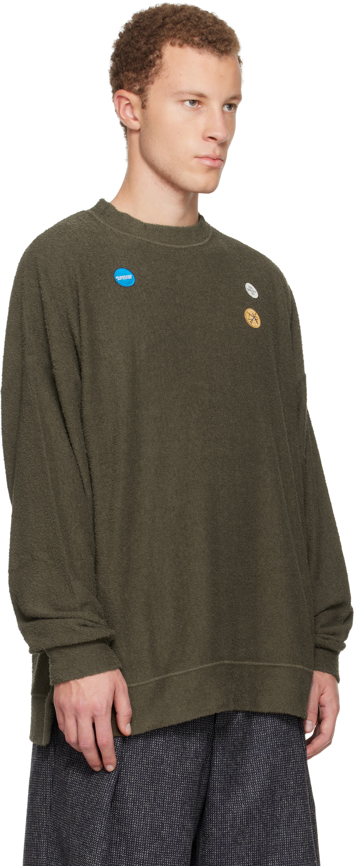 UNDERCOVER Khaki UP2E4801 Sweater