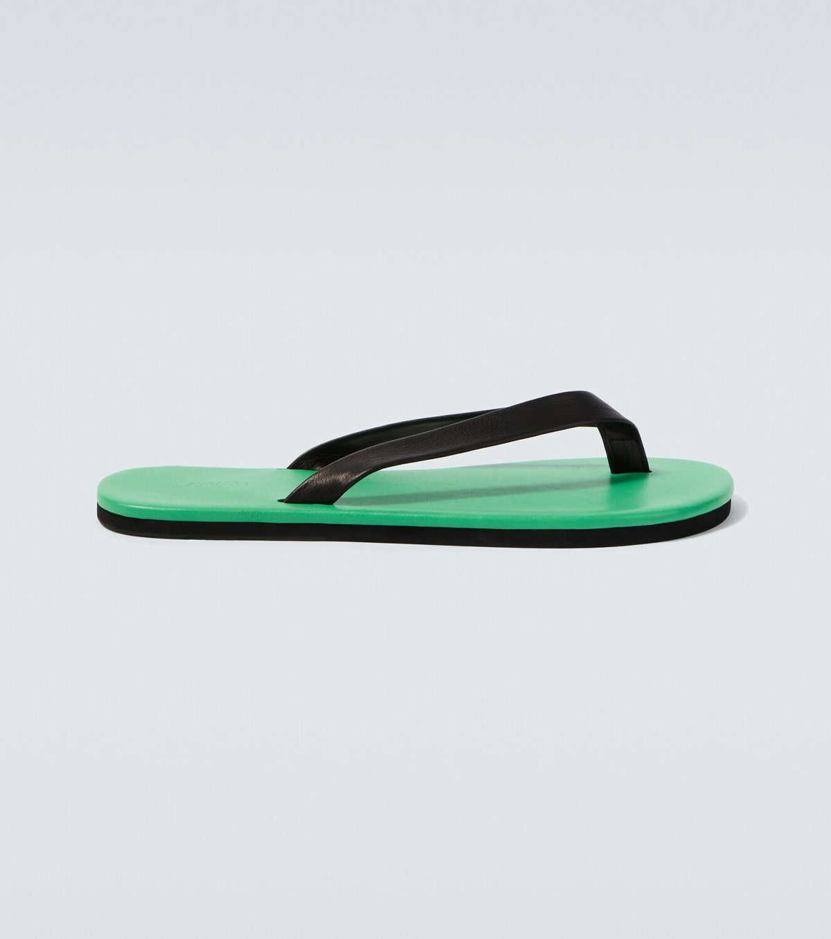 Auralee Leather thong sandals