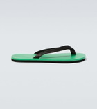 Auralee Leather thong sandals