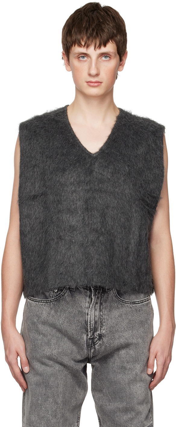 Our Legacy Gray Double-Lock Vest Our Legacy