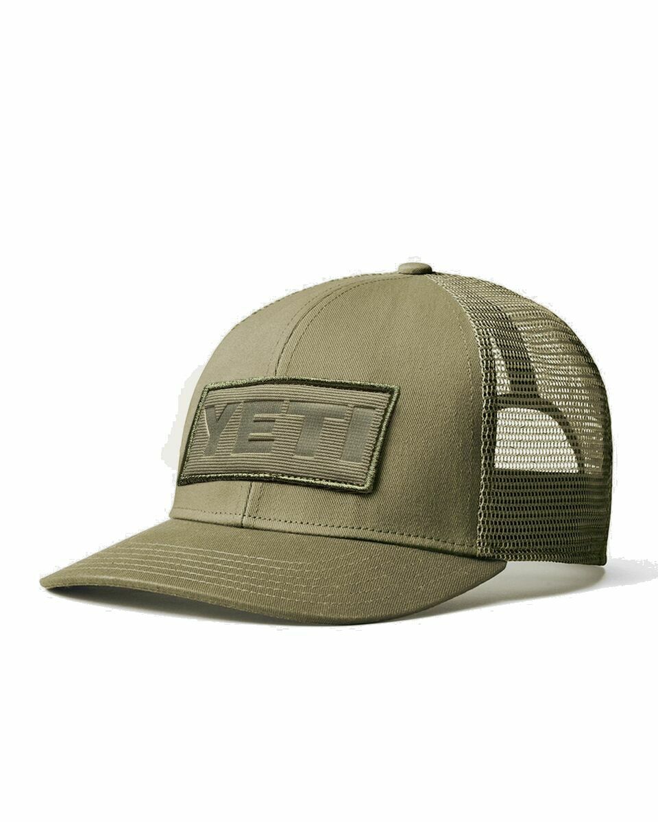 Photo: Yeti Patch On Patch Trucker Green - Mens - Caps