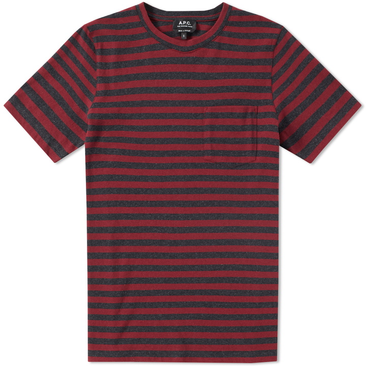 Photo: A.P.C. Keanu Stripe Tee