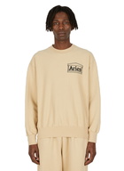 Premium Temple Sweatshirt in Beige