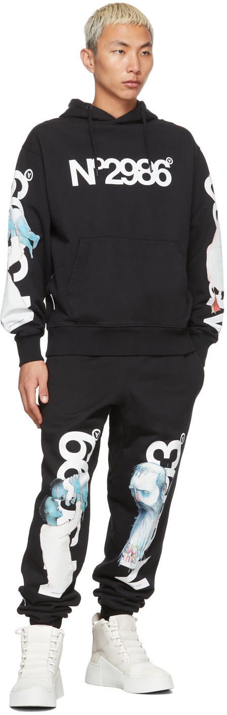 Aitor Throup’s TheDSA Black 'No2986' Hoodie