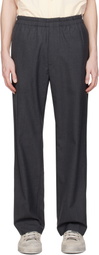 DOCUMENT Gray English Wool Four Pocket Trousers