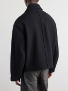 Studio Nicholson - Wool and Cashmere-Blend Zip-Up Blouson Jacket - Black