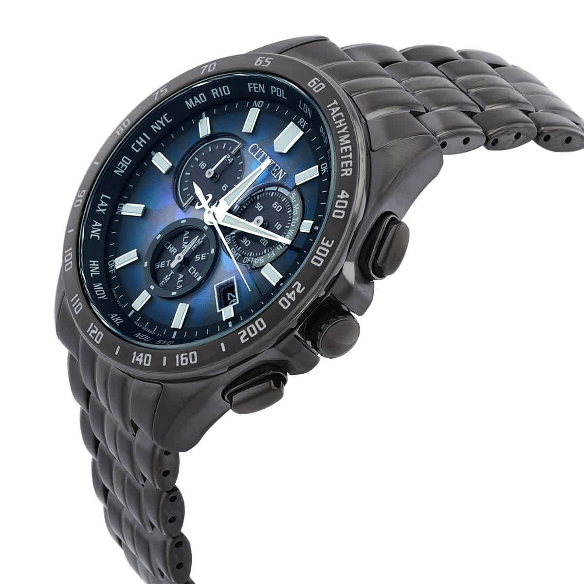 Citizen Perpetual Chrono A-T Alarm Quartz Mens Watch CB5878-56E
