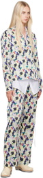 Henrik Vibskov Multicolor Remember Plisse Trousers