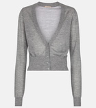 Alaïa Cashmere-blend cardigan