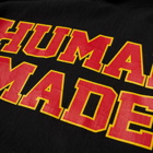 Human Made Pizza Hoody in Black