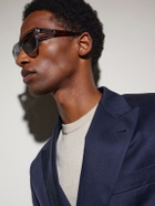 Brunello Cucinelli - Aviator-Style Acetate Sunglasses