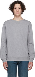 Maison Margiela Gray Cotton Sweatshirt.